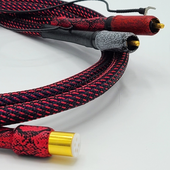 Signature Series DIN-RCA Tonearm cable