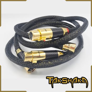 Takshaka balanced XLR interconnects