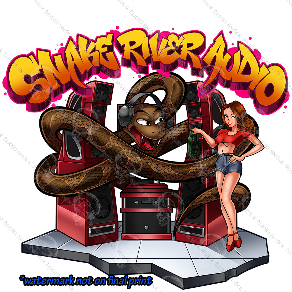 Eddie T-shirt Cartoon Design image 0